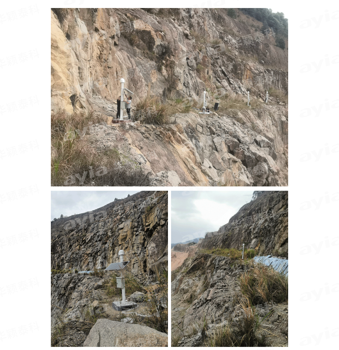 廣東省新豐縣鐵帽頂采石場邊坡在線監測_03.png