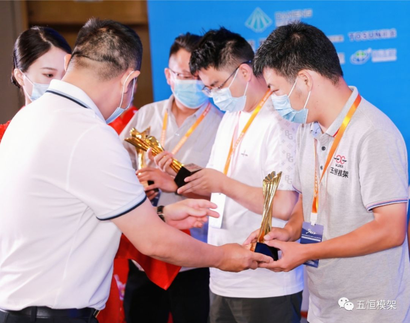 喜訊|我司三個項目同時榮獲“全國優質模架工程項目”獎