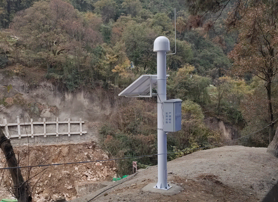 貴州省貴陽市南明區(qū)沙沖路社區(qū)邊坡智能安全監(jiān)測