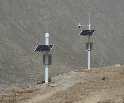 新疆阿克蘇昭溫公路邊坡智能安全監(jiān)測